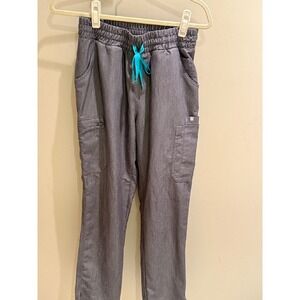 Figs Gray Drawstring Trousers